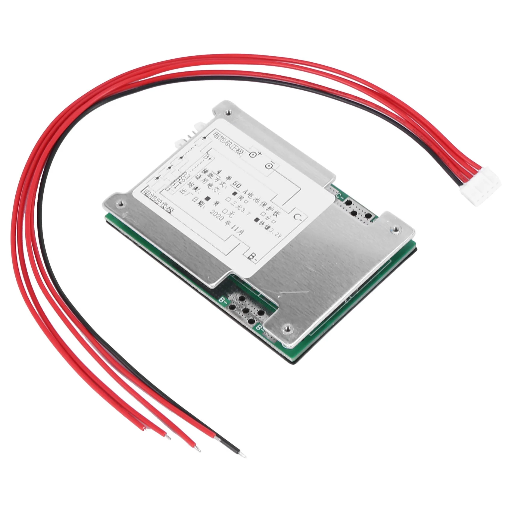

4S 12V 50A BMS PCB Protection Board Inverter UPS Battery with Balance for LiFePo4 LiFe 18650 Iron Phosphate Battery Cell