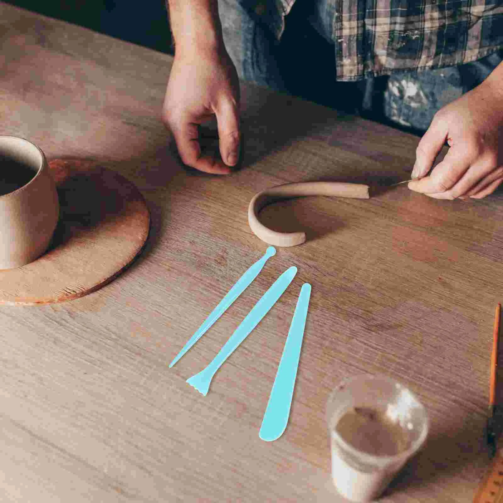 30 шт. набор пустых ножей глина пластиковые керамические инструменты сделай сам