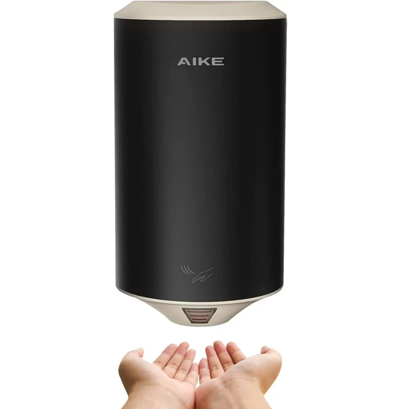 AIKE Automatic Hand Dryer Wall Mounted Stainless Steel Sensor Air Hand Dryer for Bathroom Commercial Hand Drying Machine AK2805