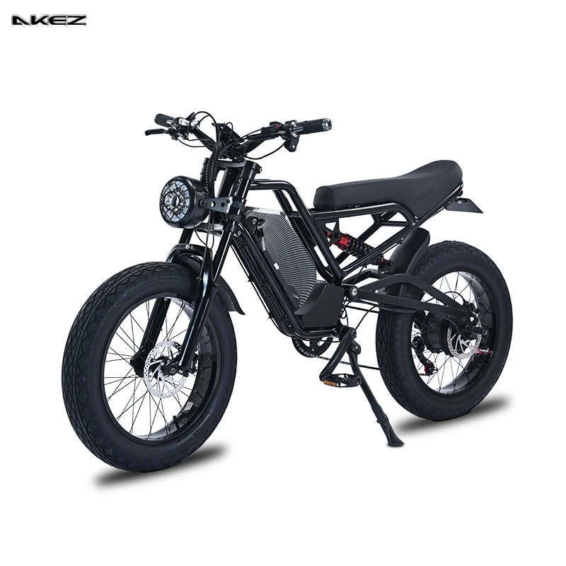 

Electric Mountain Bike 48V 750W/1500W Aluminium Alloy Fat Bike Electric Bicycle 20 Inch Yellow eBike 45KM/H