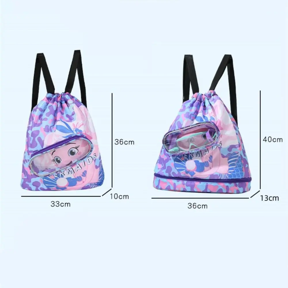 Водонепроницаемая Детская сумка для плавания с отделением обуви детская пляжная