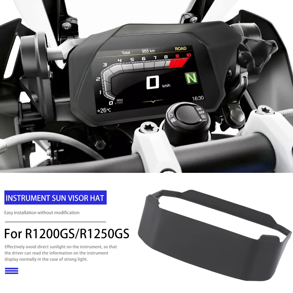 

Motorcycle Meter Cover Guard For BMW R1200GS Adventure R1250GS Adventure F750GS F850GS ADV Instrument Sun Visor Instrument Hat