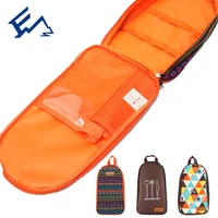 outdoor camping bag fork cutlery spoon scissors spatula knife cutting board storage bag for picnic multiple purpose carry travel
