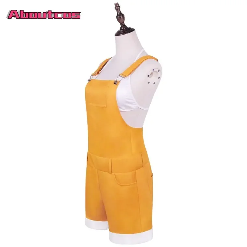 Аниме Косплей нами Aboutcos костюмы для косплея Оранжевые Комбинезоны комбинезоны