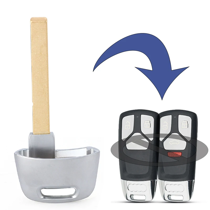 

Брелок KEYECU для Audi A6L A7 S6 A4 A5 A4L S4 S5 Q3 Q5 Q7 TT A8 RS4 RS5.