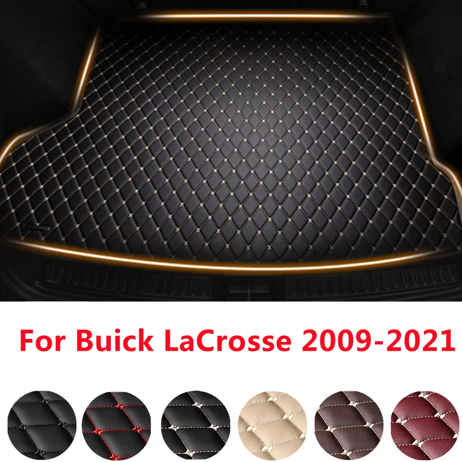 

SJ Car Trunk Mat Tail Boot Tray Auto Floor Liner Cargo Carpet Pad Accessories Fit For Buick LaCrosse 2009-10-11-12-13-14-2021