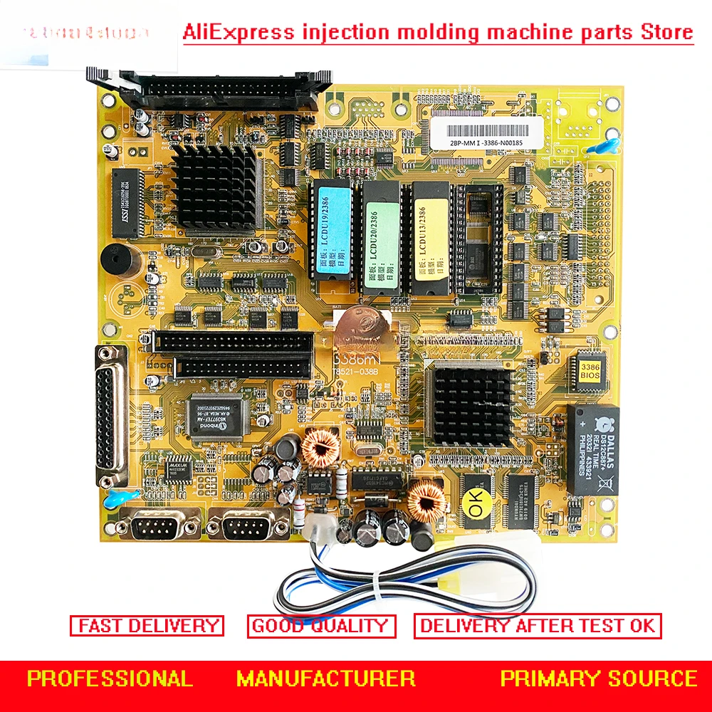 Techmation 2BP-MMI-3386 MMI3386 3386m1 3386m1-1 Плата дисплея MMI для литьевой машины