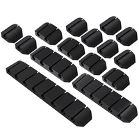 15 pcs multi hole cable organizer cable fixing device for mouse power cord usb phone pc cable organizer and storage