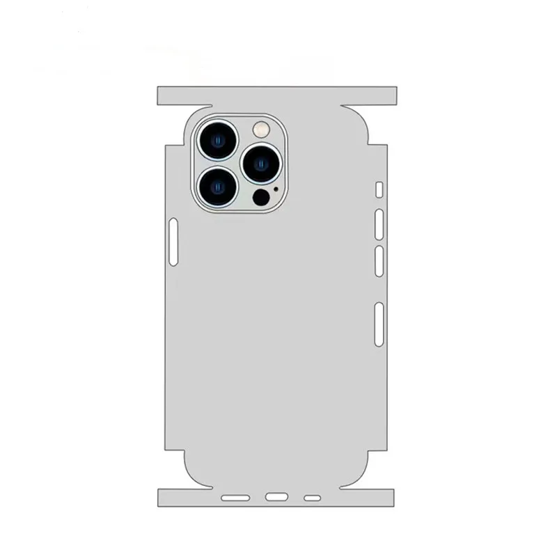 Простая цветная наклейка для iphone16 15 14 13 12pro max защитная пленка задней панели
