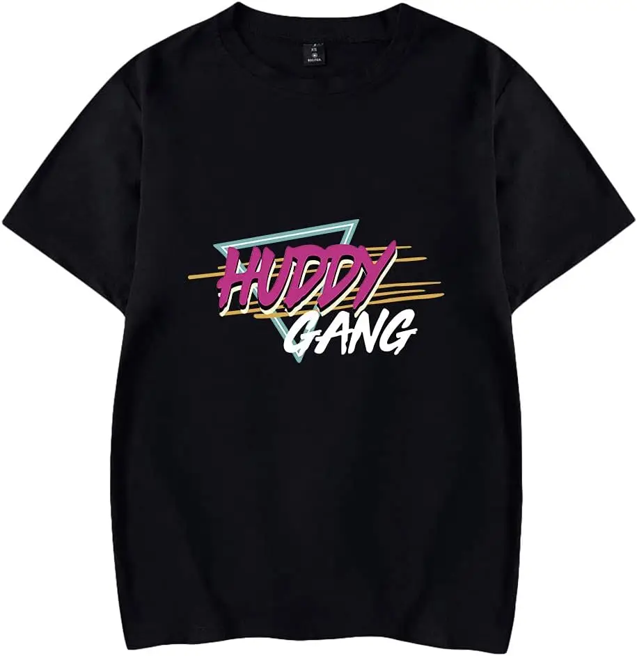YUYEADZ Lil Huddy футболка для женщин и мужчин с круглым вырезом коротким рукавом