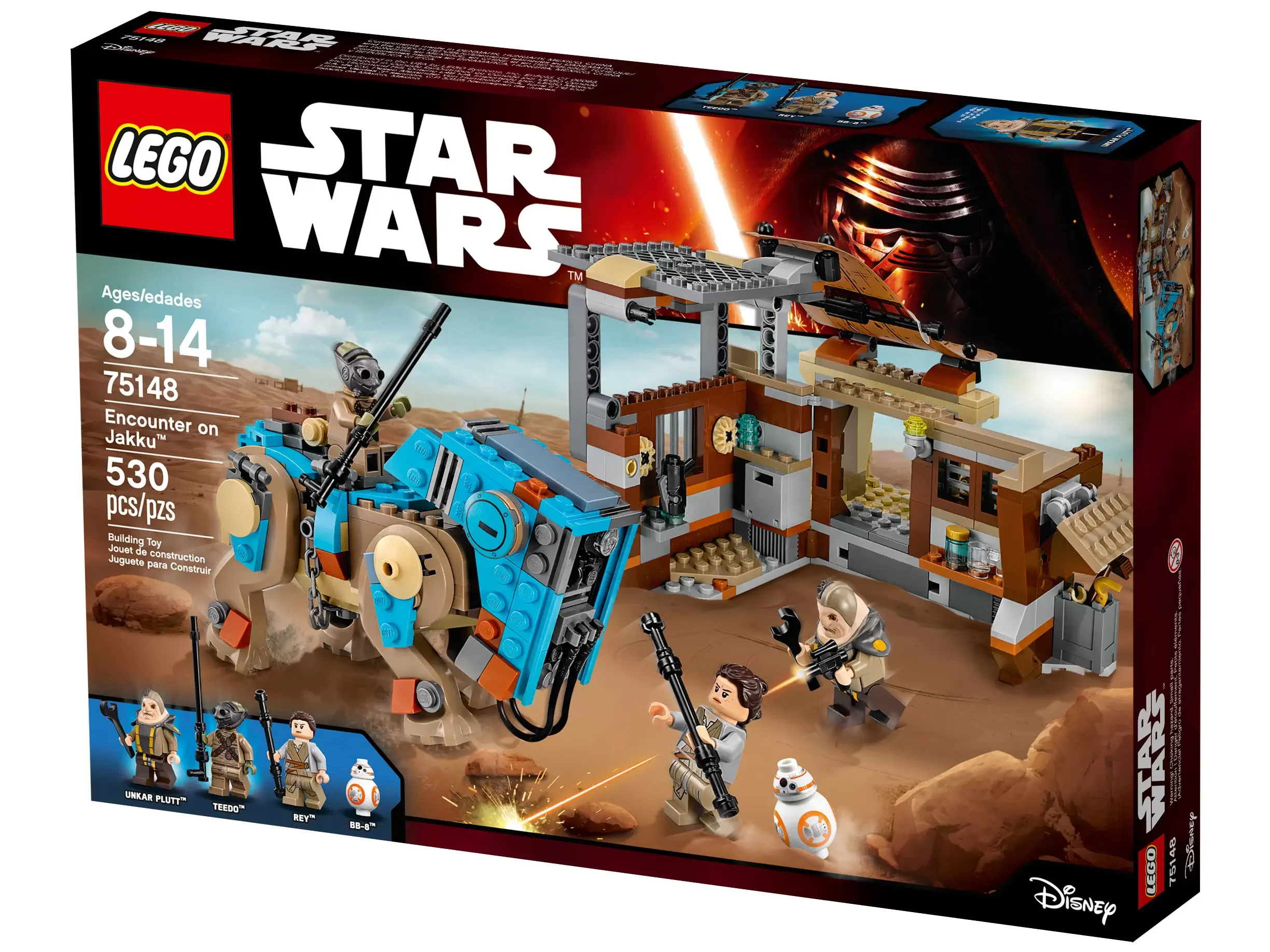 Конструктор LEGO Star Wars (Звездные войны) 75148 Столкновение на Джакку 8+ | Игрушки и