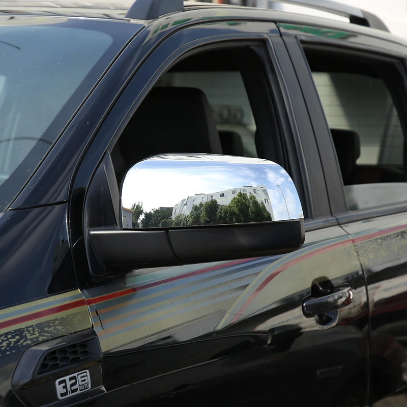 

2 PCS Car Rear View Mirror Housing Cover Cap ABS car styling For Ford Ranger Wildtrak 2012-2016 Exterior Accessories