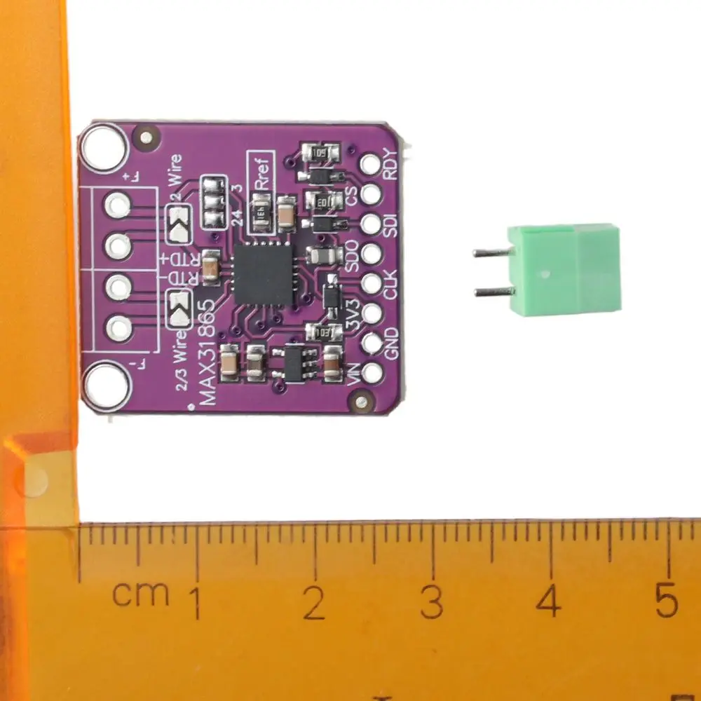 Датчик температуры 3 В/5 В RTD семейный датчик MAX31865 модуль усилителя датчика для