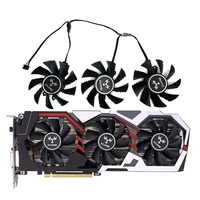 75mm 4pin igame gtx 1060 for colorful igame geforce gtx 1070ti gtx 1080 gtx 1050 gaming graphics card fan radiator replacement