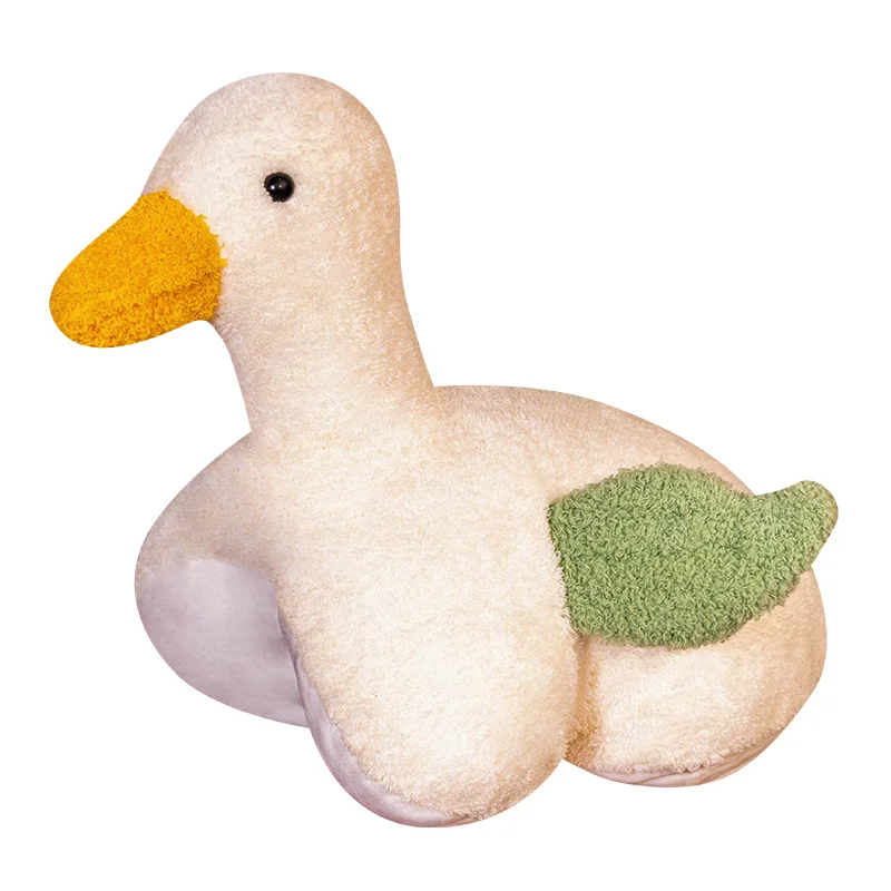 

35cm Soft Animal Cartoon Pillow Kawaii Fox Duck Deer Stuffed Animal Toy Plush Comfort Dolls Nap Pillow for Kids Girls Gift