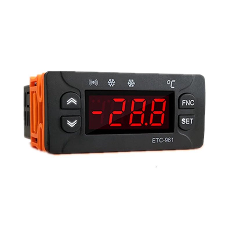 

HOT-ETC-961 Thermostat Temperature Controller Humidity Control Thermometer Hygrometer Refrigeration Alarm 220V NTC Sensor