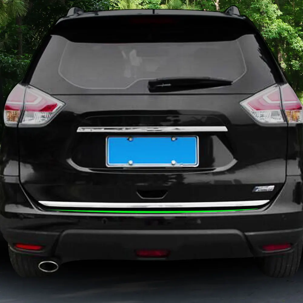 

Nissan X-Trail T32 2014-2018, Декоративная Наклейка На Крышку Багажника Из Нержавеющей Стали, Аксессуар Для Задней Грузовой Д...
