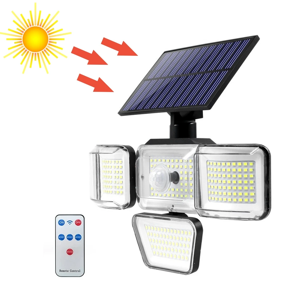 

Portable Outdoor Solar Spotlights Pir Motion Detector Retro Solar LED Light 3 Modes For Balcony Courtyard Garden Landscape Decor