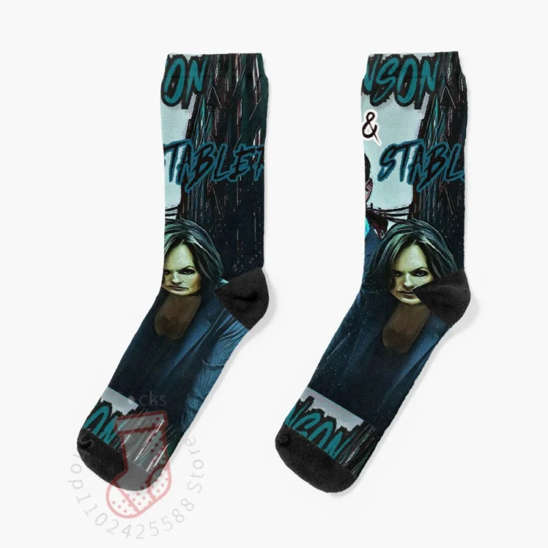 

Benson & Stabler закон и порядок: носки SVU подарок для мужчин