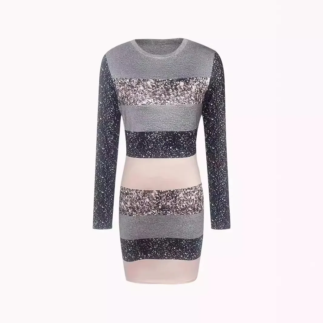 2024 новое модное женское повседневное универсальное летнее платье с длинным