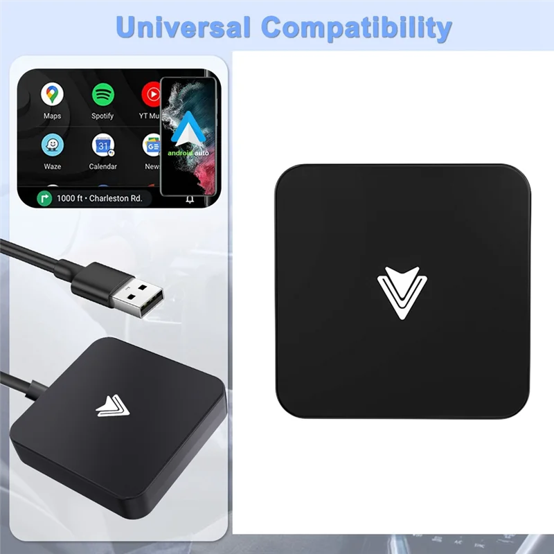 Проводной и беспроводной автомобильный адаптер Android для Netflix Car Ai Box Linux System Bluetooth 5G