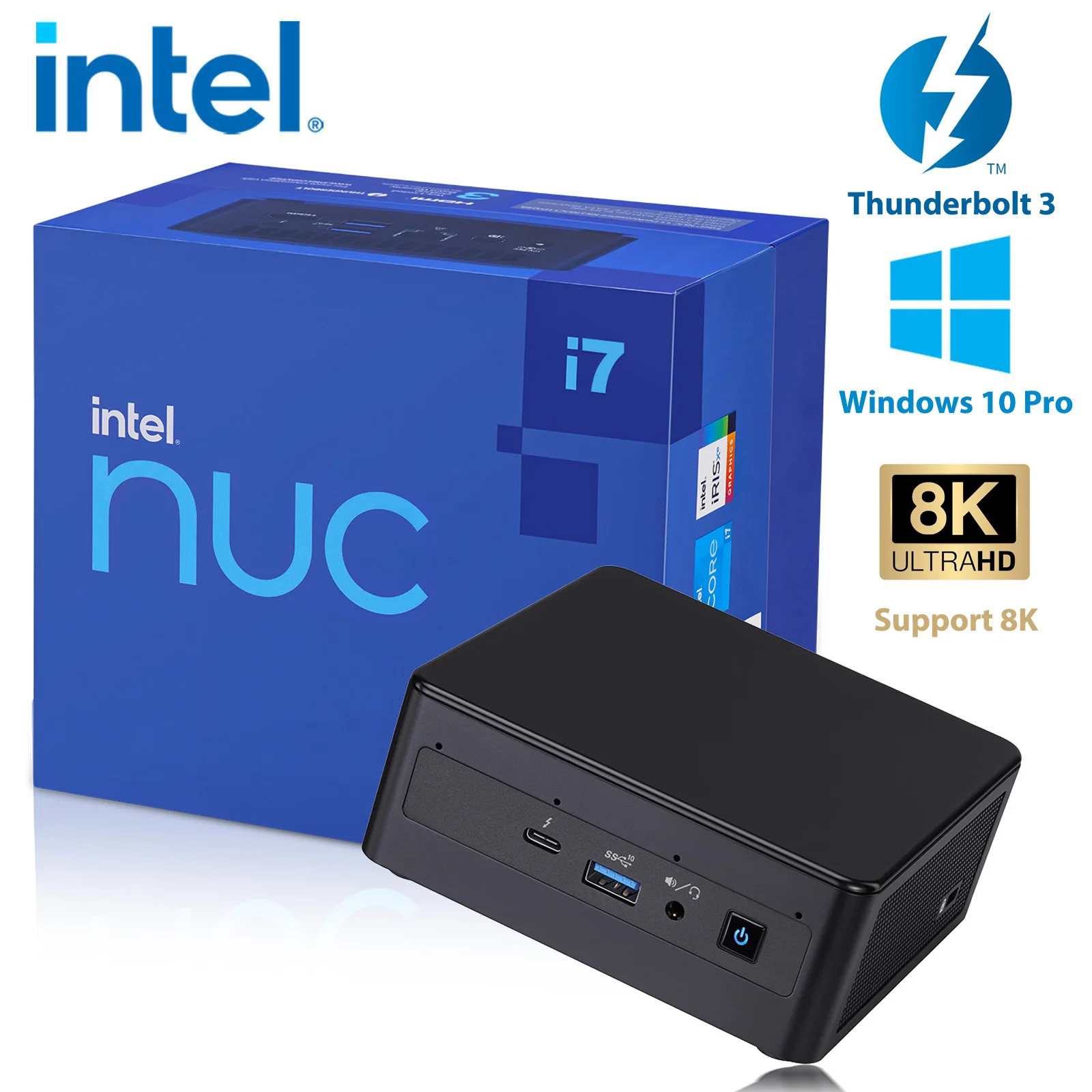 

Intel NUC 11 Mini Pc Core i7-1165G7 Windows 10 Pro