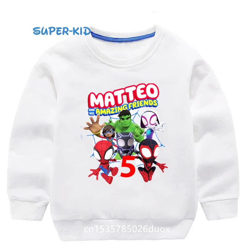 Новые зимние толстовки с капюшоном Человек-паук для мальчиков на день рождения