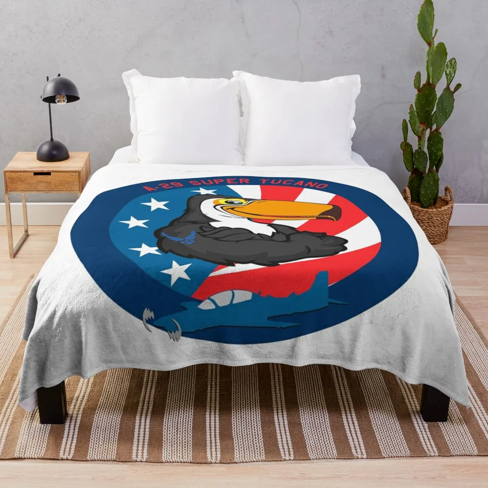 Embraer A-29 Super Tucano - цвета USAF утяжеленное одеяло для детского косплея аниме одеяла