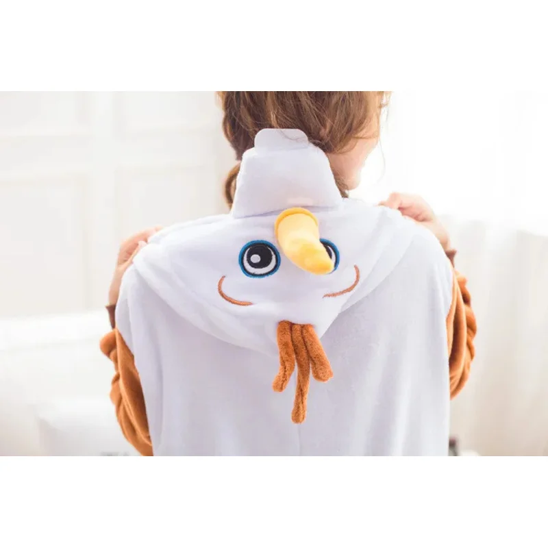 Новинка 2025 года костюм аниме Холодное сердце Снеговик для косплея комбинезоны