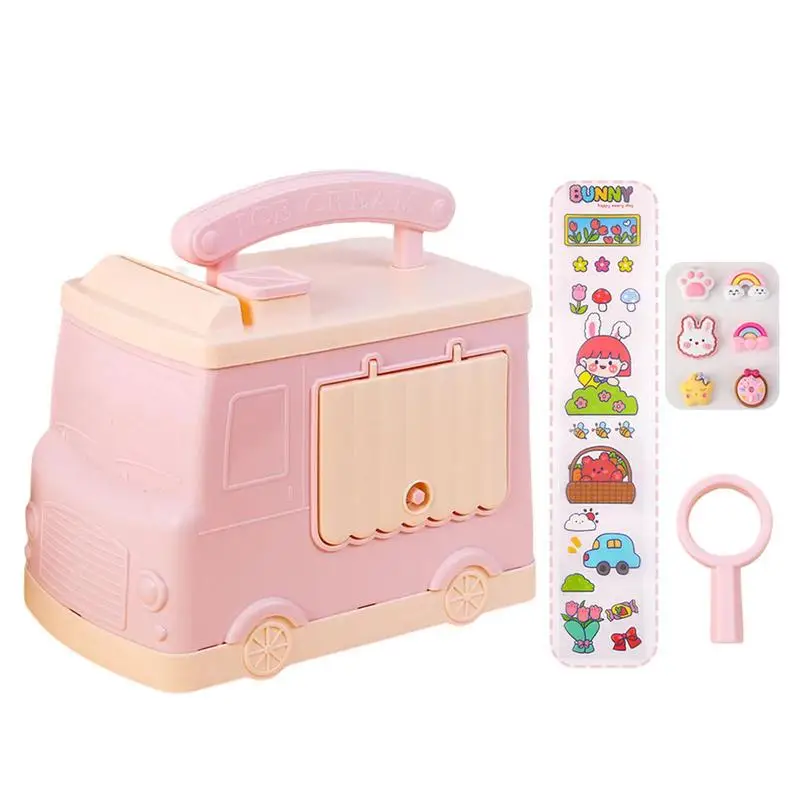 

Car Piggy Bank Car Shaped Piggy Bank Large Size Piggy Coin Money Bank With Handle And Sticker Kid's Money Saving Bank Best