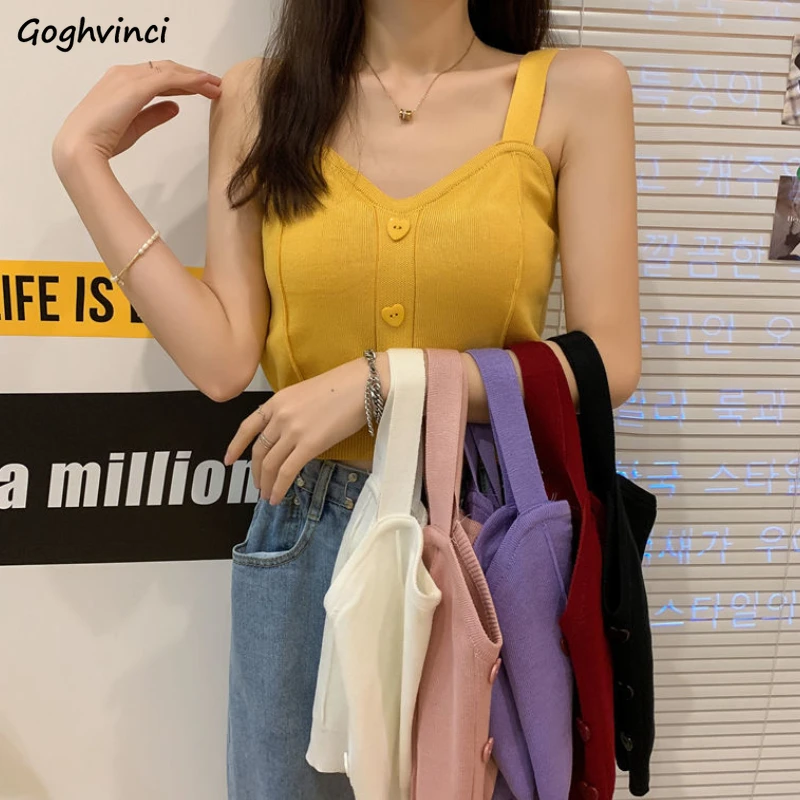 

Майка женская трикотажная, на пуговицах, с V-образным вырезом