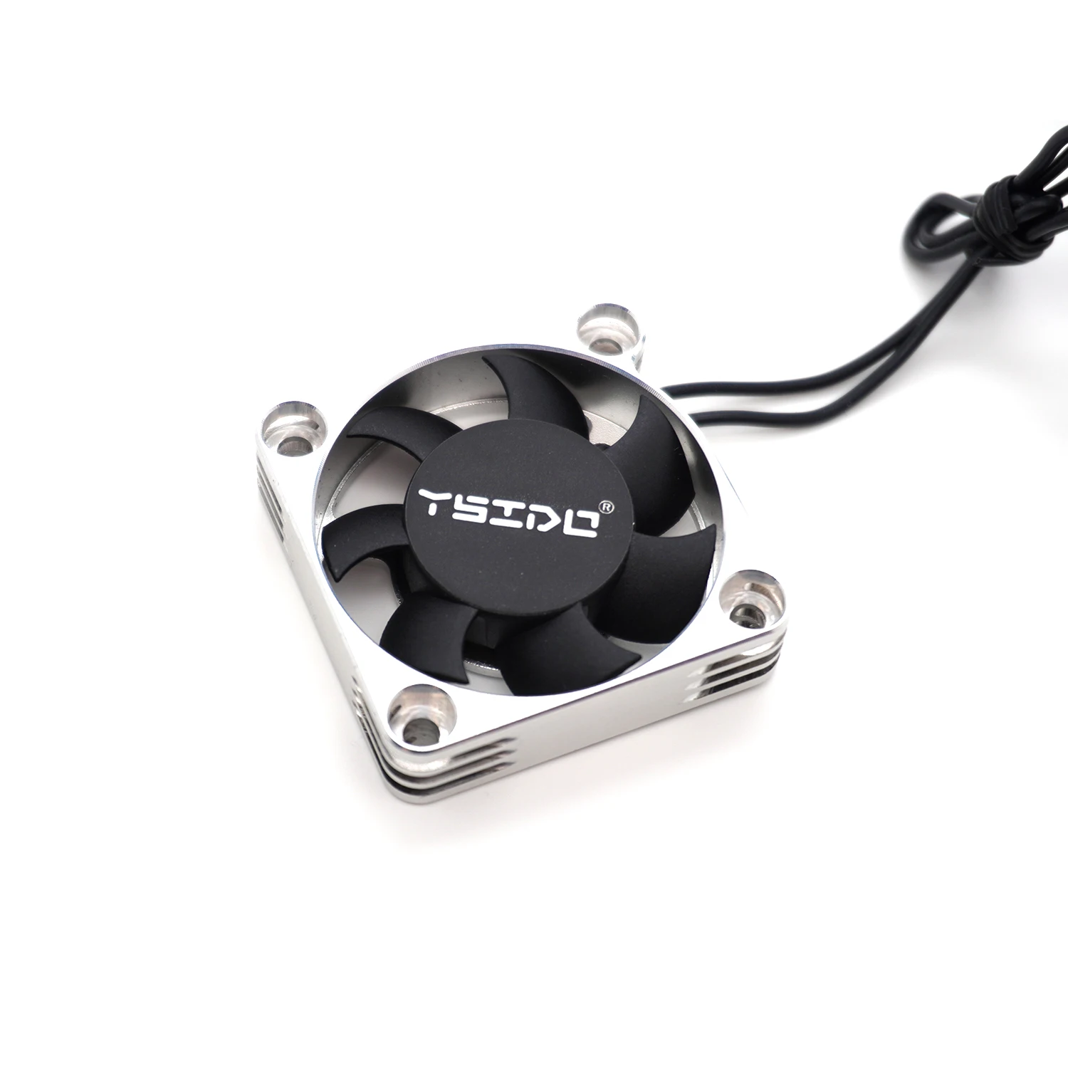 Фото RC Motor 4010 Вентилятор быстрого охлаждения с двойным держателем 40 мм Комбинированный для 1/8 1/10 RC Car 4068 4082 4092 4074 4274 4268 Бесщеточный двигатель №3