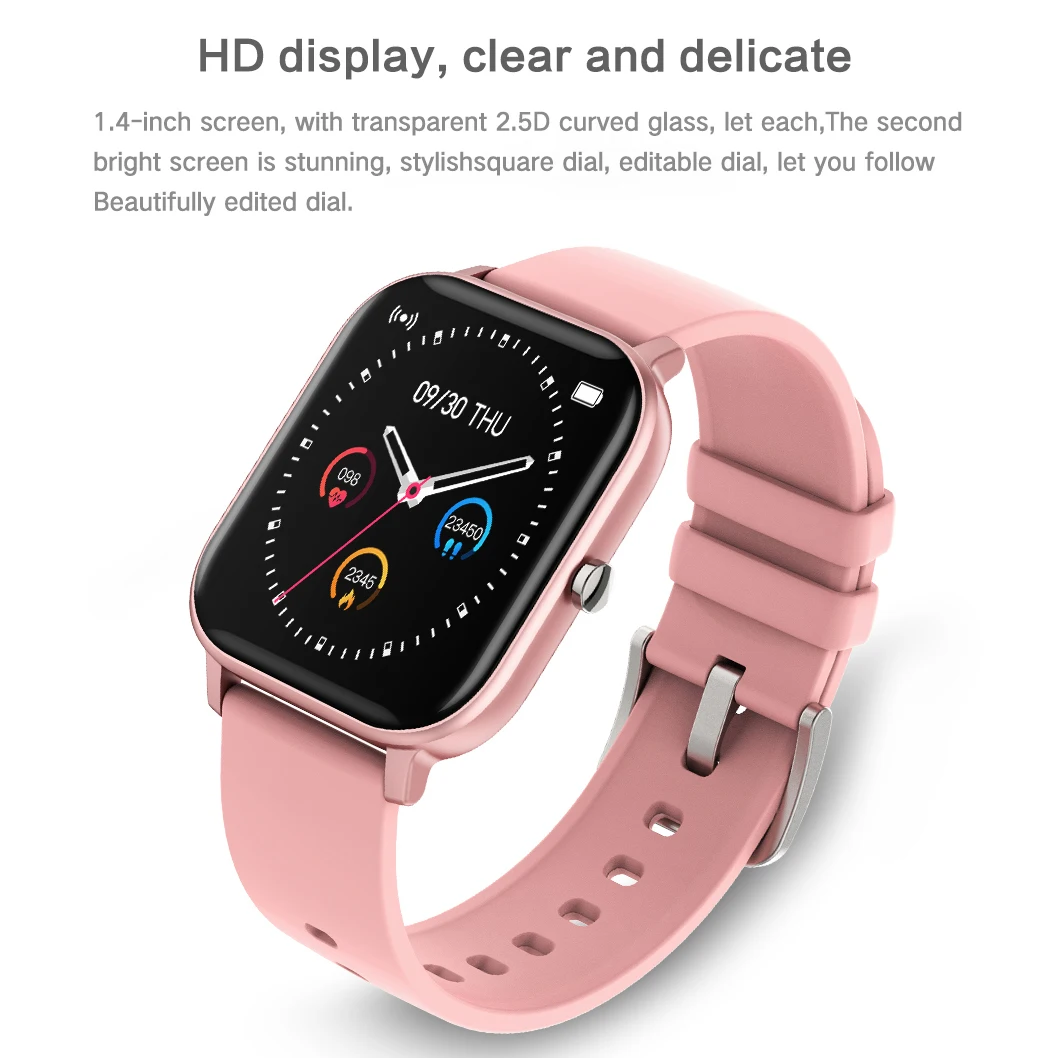 

2022 Women Men Smart Watch Smartwatch Bluetooth Call Watch Face Wireless Charging Fitness Monitor