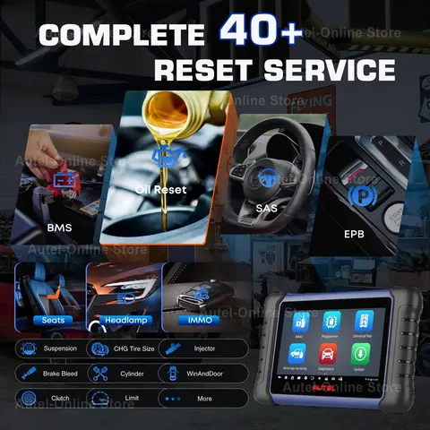 Инструмент программирования ключей Autel MaxiIM IM508S, автомобильный диагностический сканер IMMO для клонирования ключа, обновления ключа, обновления IM508