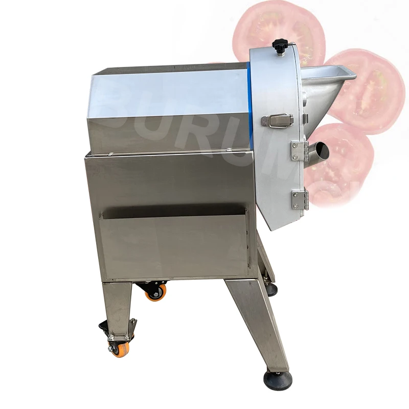 

Commercial Vegetable Cutting Machine Stainless Steel Manual Multifunctional Grapefruit Potato Fruit And Vegetable Slicer 1500W