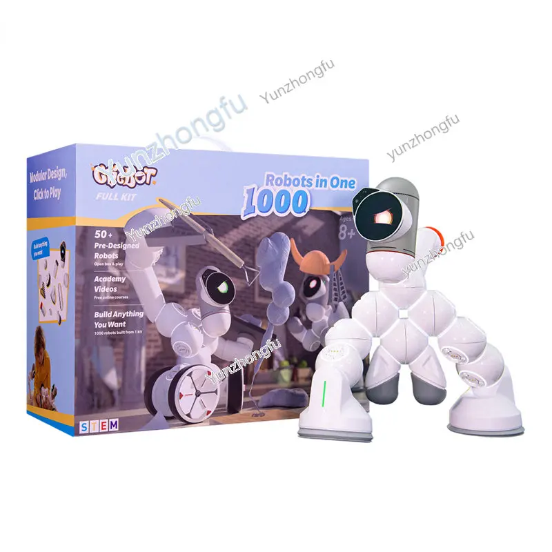 

Christmas GiftsIntelligent Robot Programming Robot Toy Modular Splicing Robot Dog Adult and Children Gift Master Set