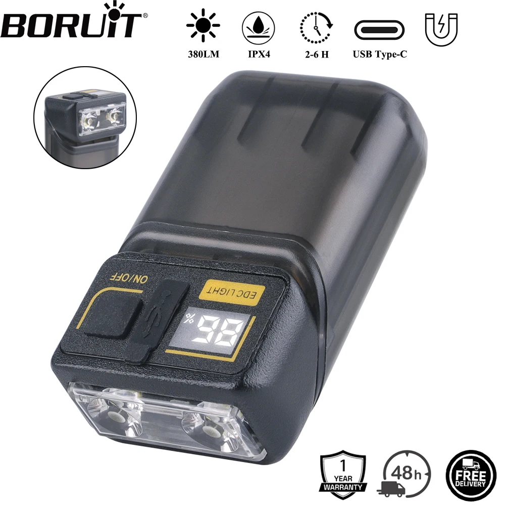 

BORUiT 380LM Фонарик-брелок