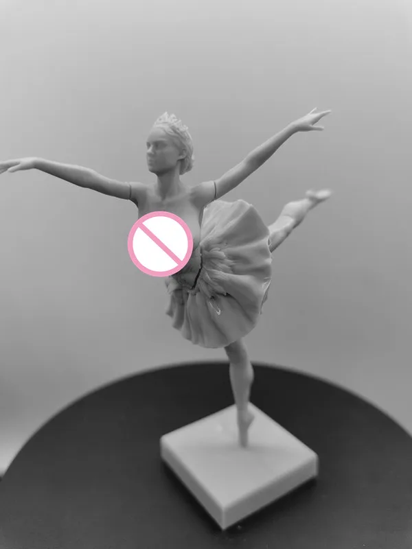 Лебедь королева Натали Портман масштаб 1/24 Смола модельный Набор Фигурки миниса