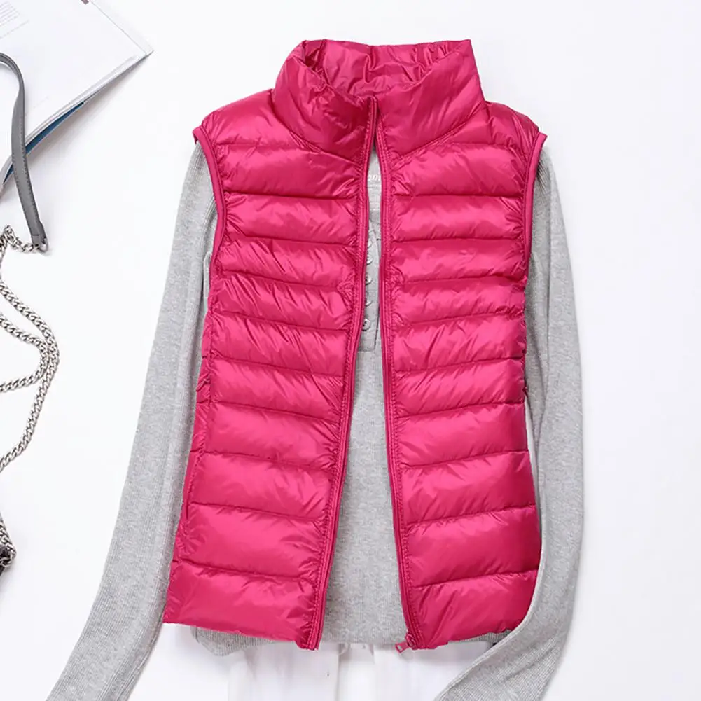 

Stylish Down Vest Coat Temperament Female Down Vest Sleeveless Slim Fit Korean Down Vest Keep Warm