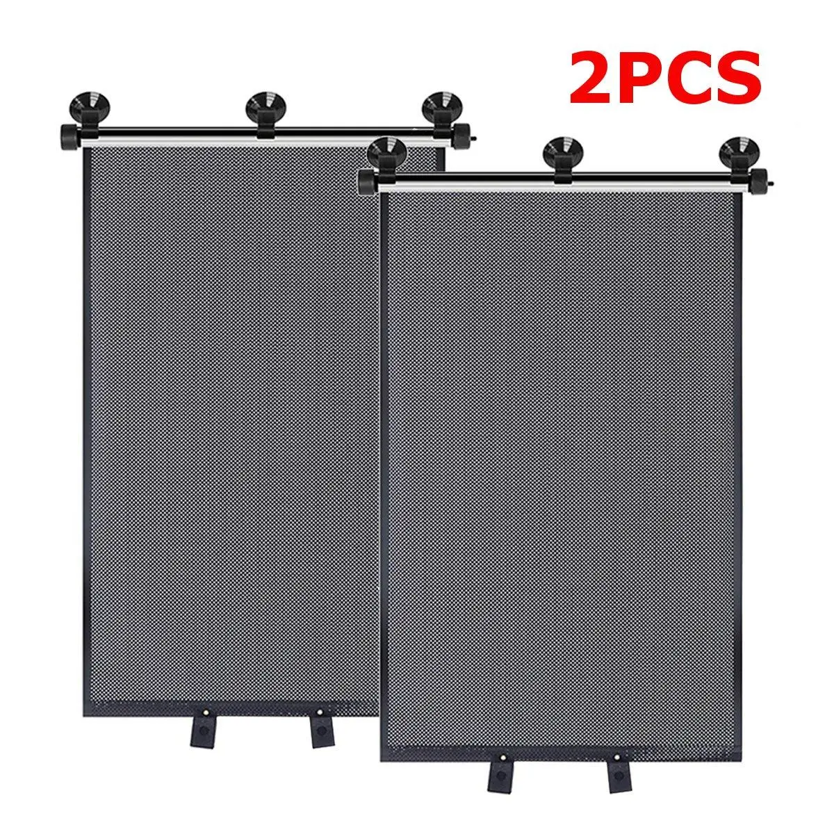 

2Pack Car Side Window Sunshade Curtain Retractable Car Roller Sunshade Pad Sunscreen Roller Blinds Window Film