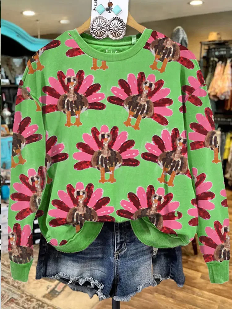 Элегантный контрастный свитшот не блестки