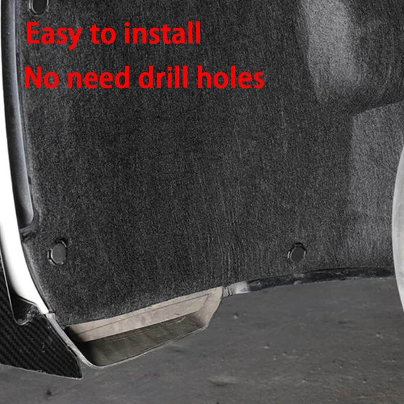 2 упаковки коврики для звукоизоляции передних колес Tesla Model 3/Y | Автомобили и