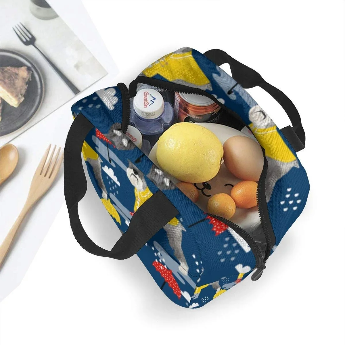 Портативная изолированная щетка для собак шнауцера гавайский серфер