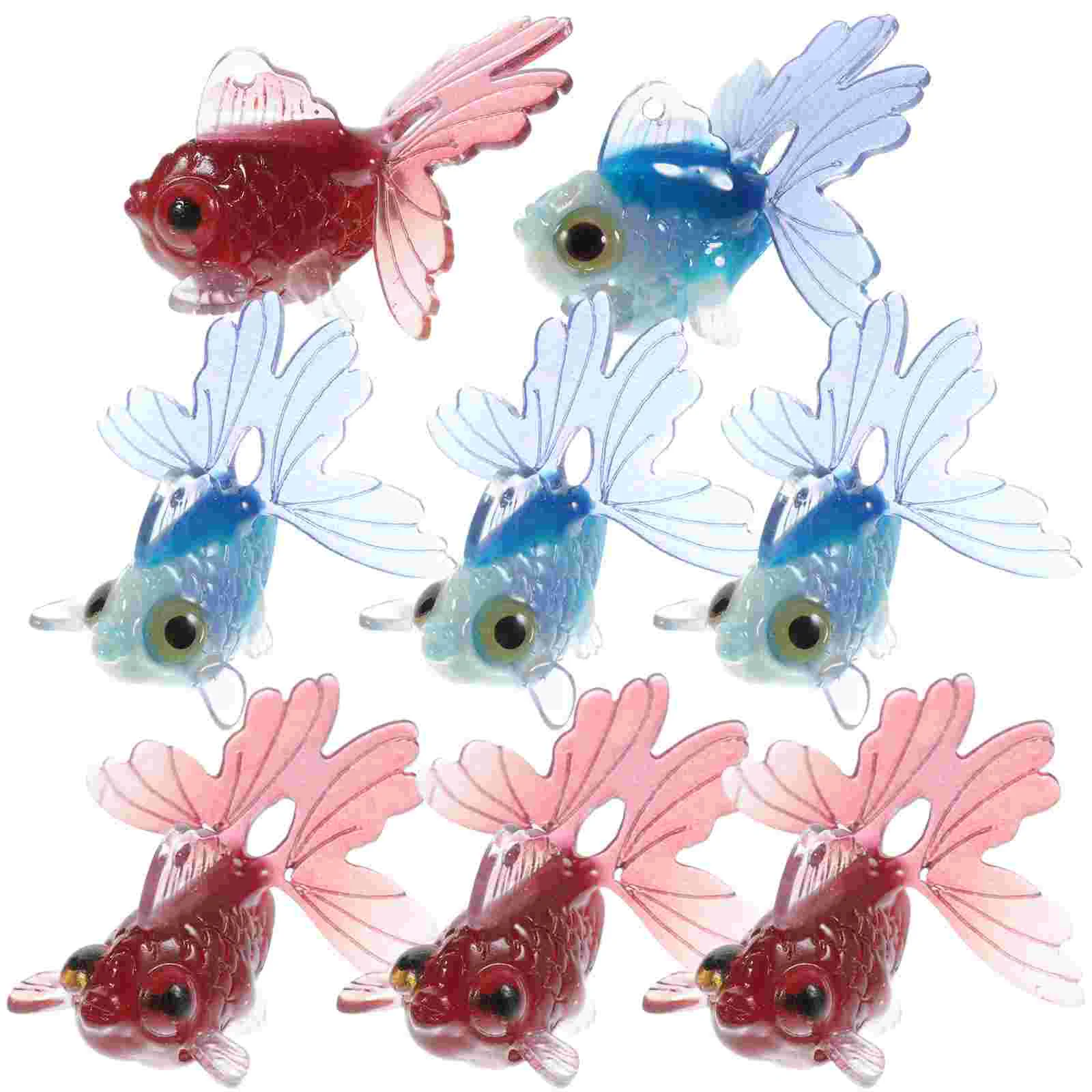 Delicate Charms DIY Making Pendant Crafts Earring Jewelry Goldfish Small Supplies Betta Accessories