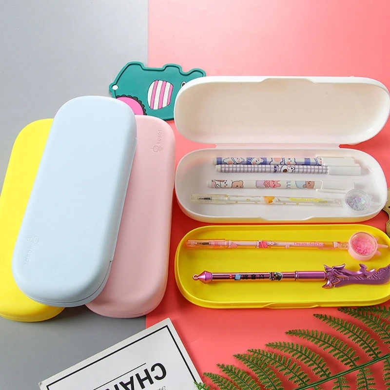 

Large Capacity Pencil Box Pencil , Pencil Organizer Box, Stackable Design