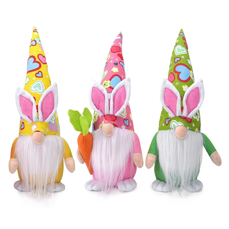 Рудольф Настольный декор Пасхальный кролик Мягкая кукла Кухня Гостиная Рабочий