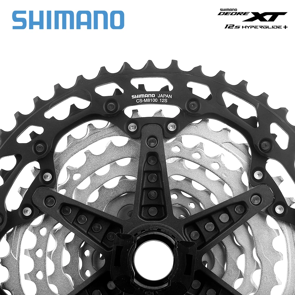 Велосипедный трещотка Shimano SLX XT Deore M8100 M7100 M6100 кассета с 12 скоростями микро-Spline K7 В