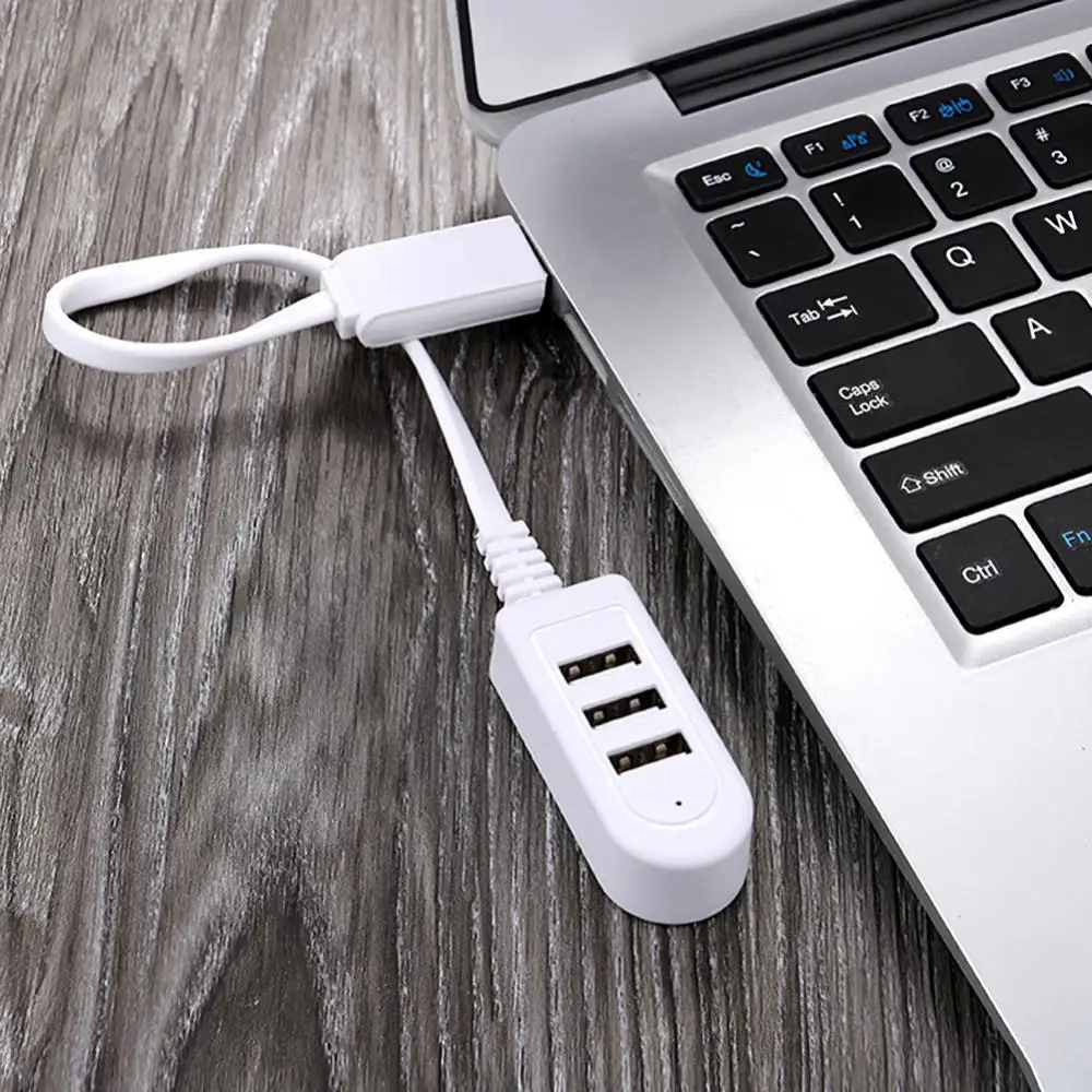 USB2.0 Hubs 30cm Charging Cable Multi USB Splitter Hub Power Adapter 1 Data Sync Port Data Line For WindowsXP/Vista/7/8/mac OS images - 6