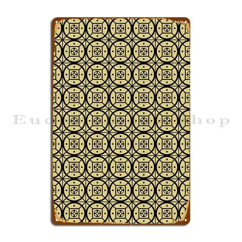 

Старинная плитка шаблон металлический плакат Гараж создание пещер дизайнер бар оловянный знак плакат