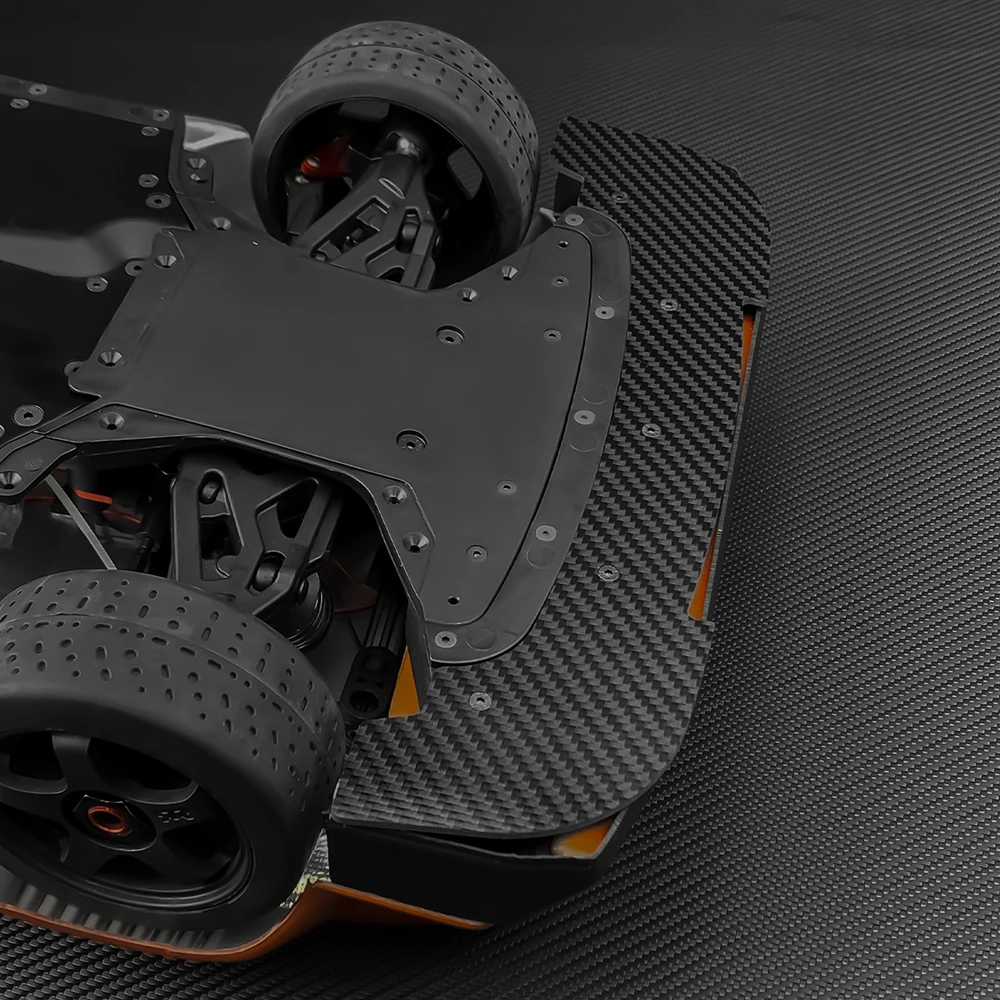 TRINOOD Шасси бампера из углеродного волокна для A-RRMA 1/7